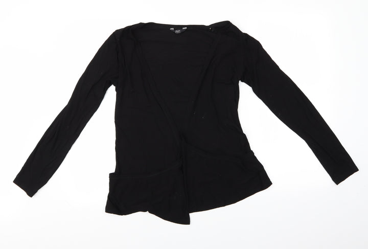 F&F Womens Black Cardigan Jumper Size 38