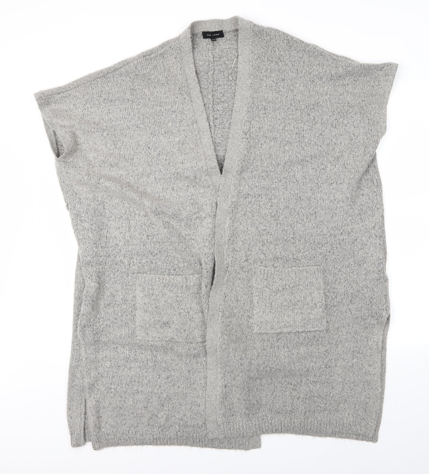 New Look Womens Grey   Cardigan Jumper Size M