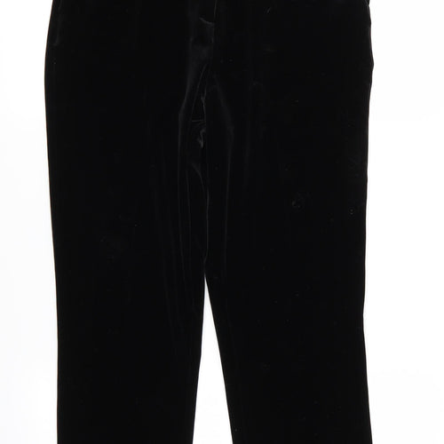 TU Womens Black   Trousers  Size 8 L36 in
