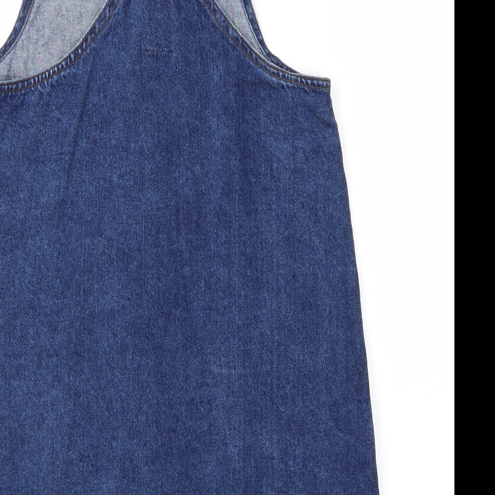 Denim Co. Girls Blue   Dungaree One-Piece Size 13-14 Years