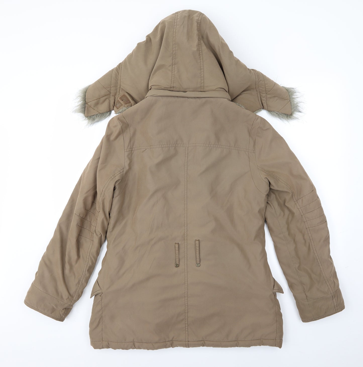 NEXT Womens Brown   Overcoat Coat Size 12