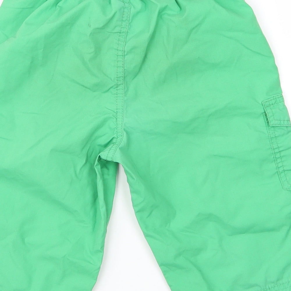 Woolworths Boys Green   Sweat Shorts Size 6-7 Years