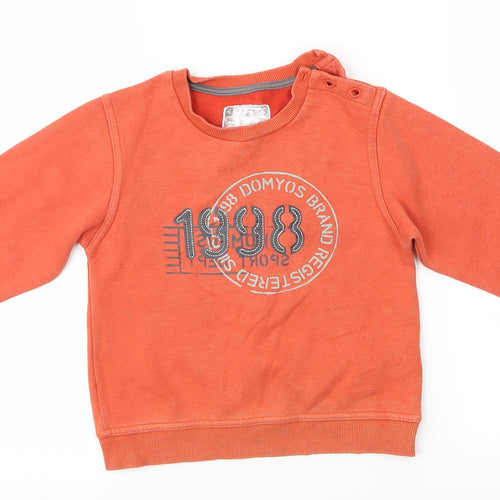 DOMYOS Boys Orange   Pullover Jumper
