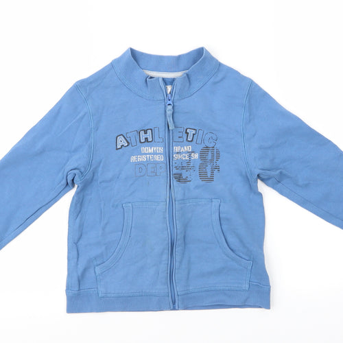 DOMYOS Boys Blue   Full Zip Sweatshirt