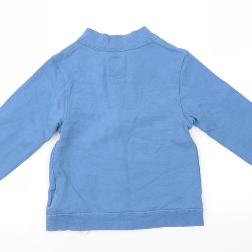 DOMYOS Boys Blue   Full Zip Sweatshirt