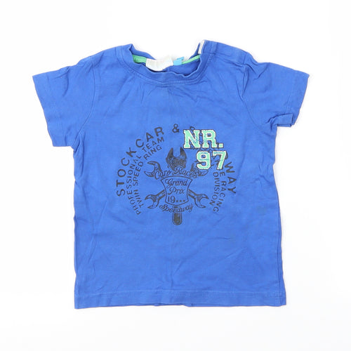 Avenue Boys Blue   Basic T-Shirt Size 12-18 Months