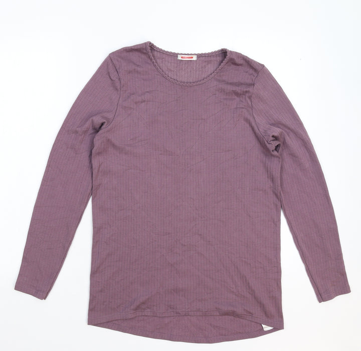 Damart Womens Grey Knit Pullover Jumper Size M