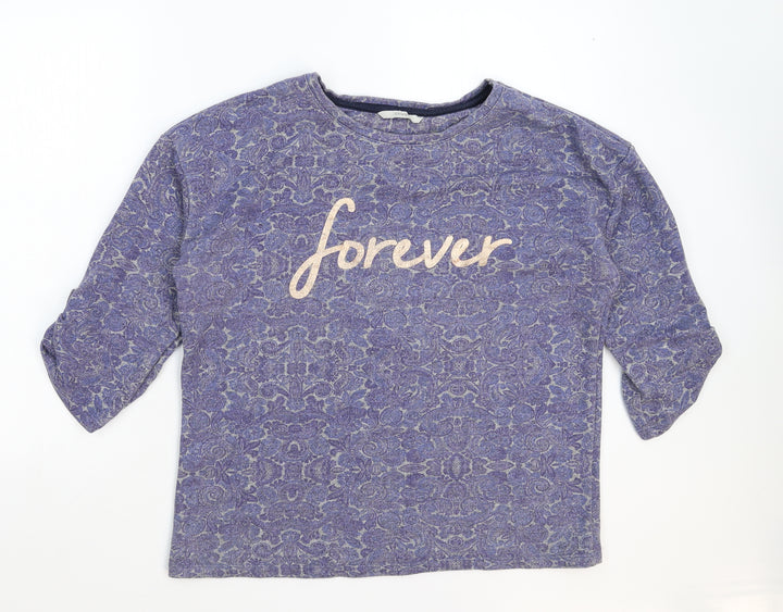 George Womens Multicoloured   Pullover Sweatshirt Size 14