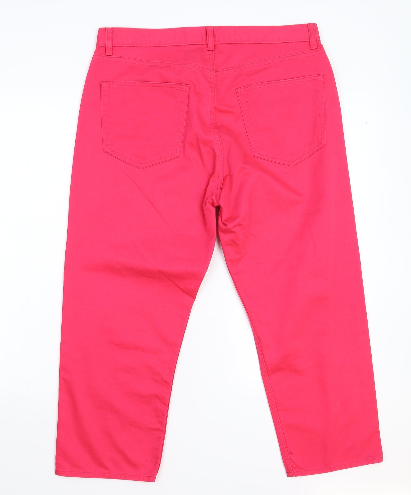 Gap Womens Pink  Denim Capri Jeans Size 12 L23 in