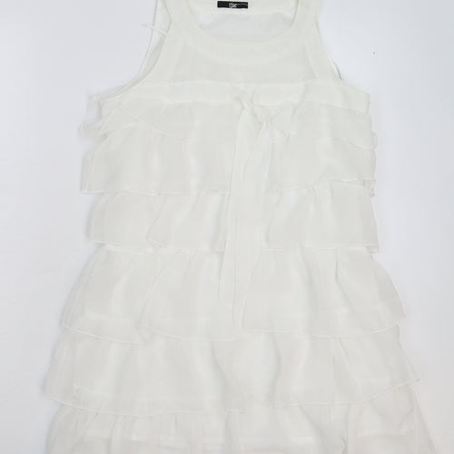 TFNC Womens White   Mini  Size 12