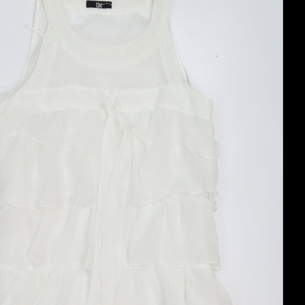 TFNC Womens White   Mini  Size 12