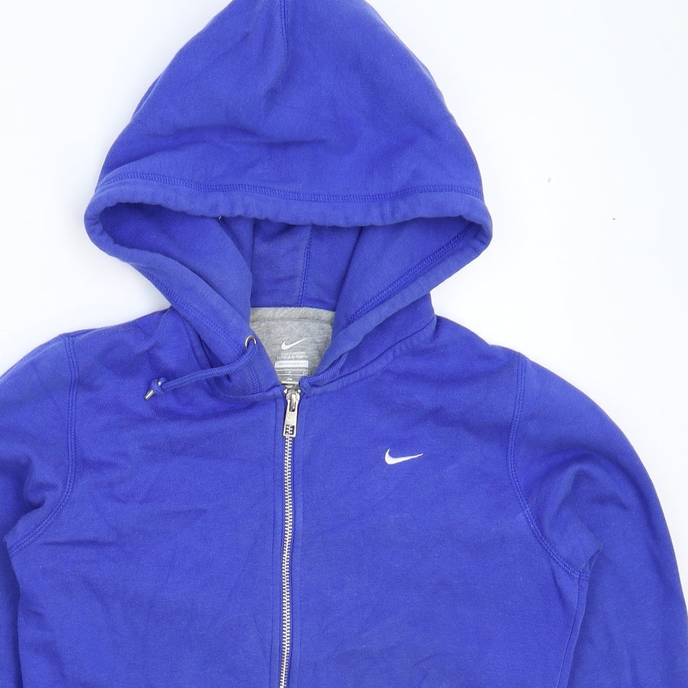 Nike Mens Blue   Full Zip Hoodie Size S