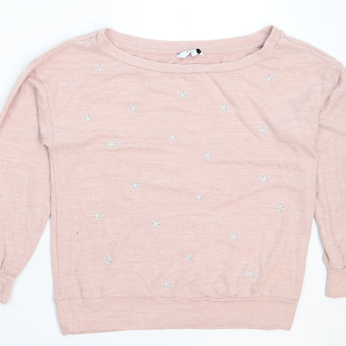 NEXT Womens Pink  Knit Pullover Jumper Size 12