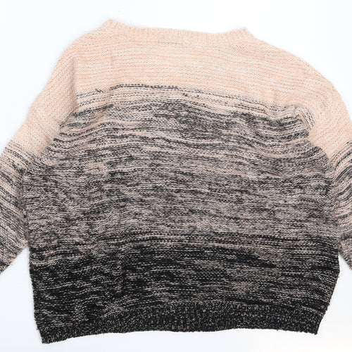 George Womens Multicoloured  Knit Pullover Jumper Size 12