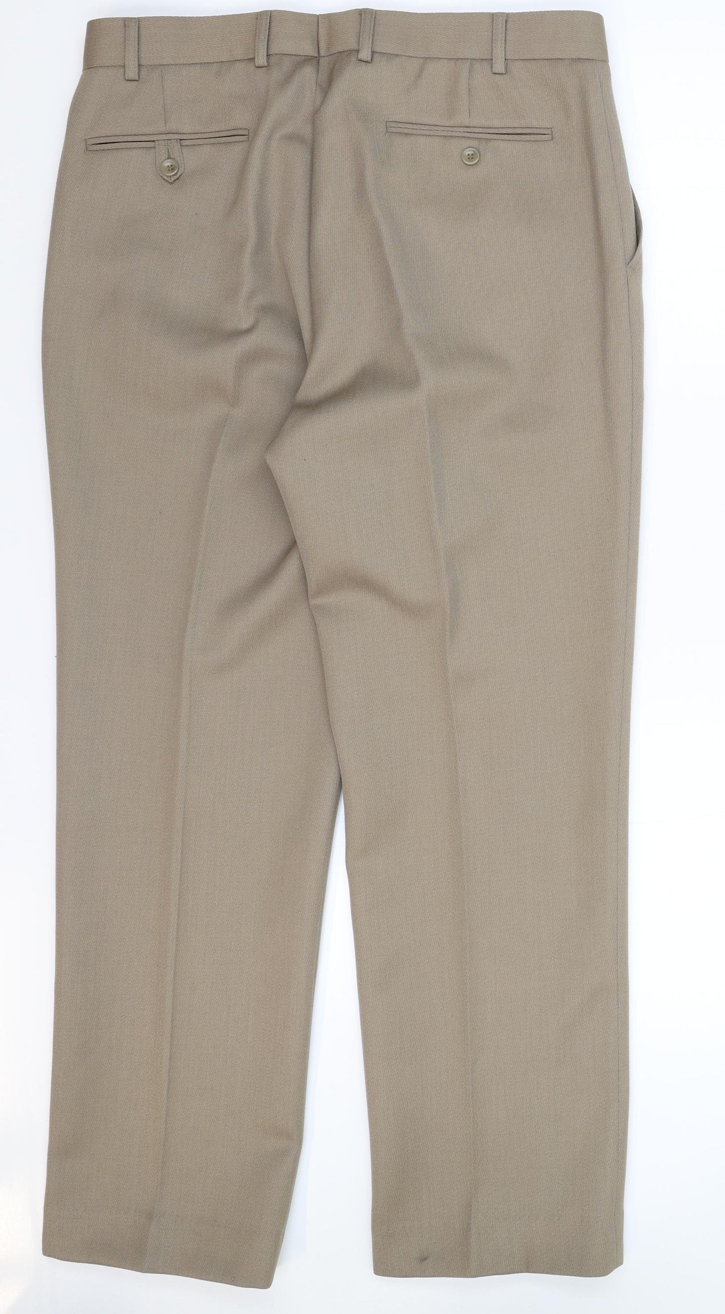 Skopes Mens Grey   Dress Pants Trousers Size 36 L31 in
