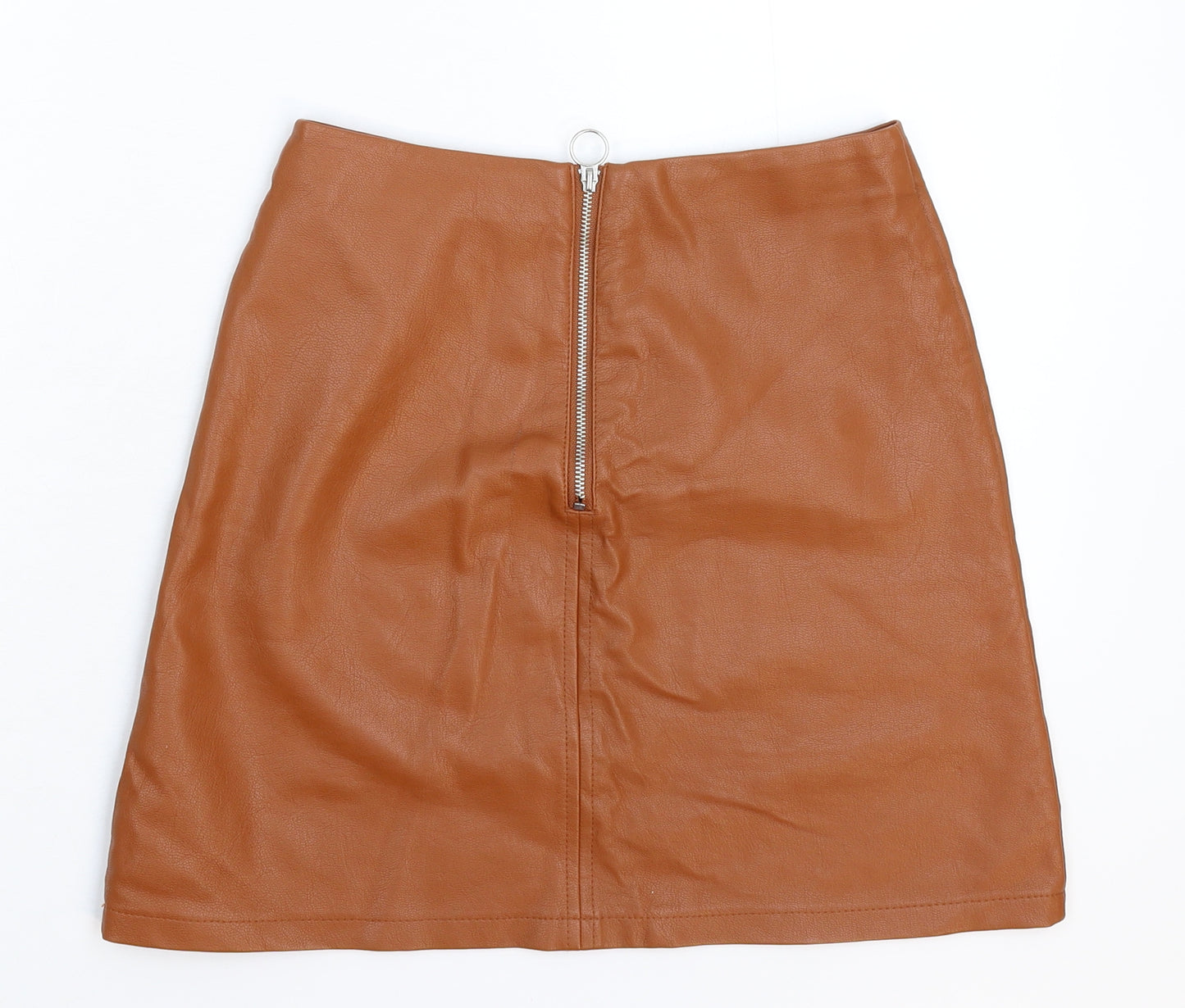 Primark Womens Brown   A-Line Skirt Size 6