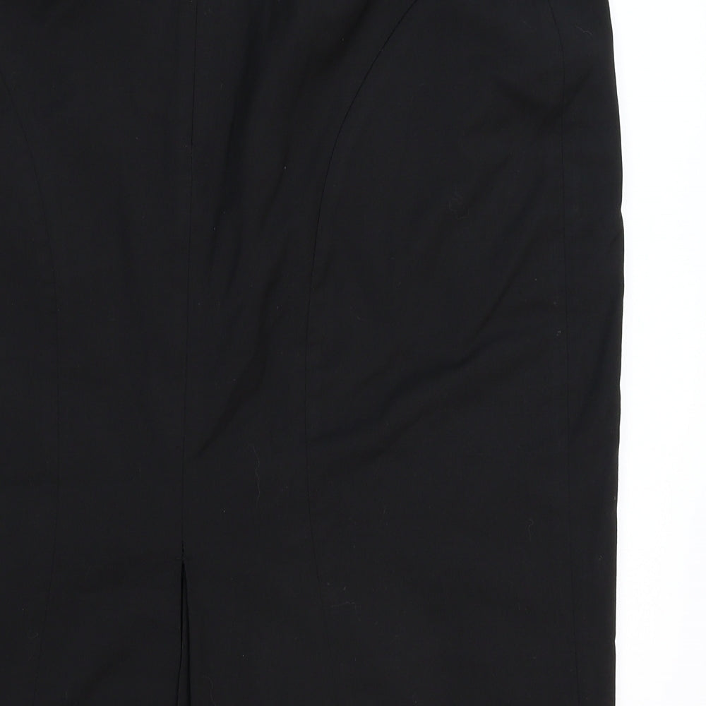 Brook Taverner Womens Black   Straight & Pencil Skirt Size 14
