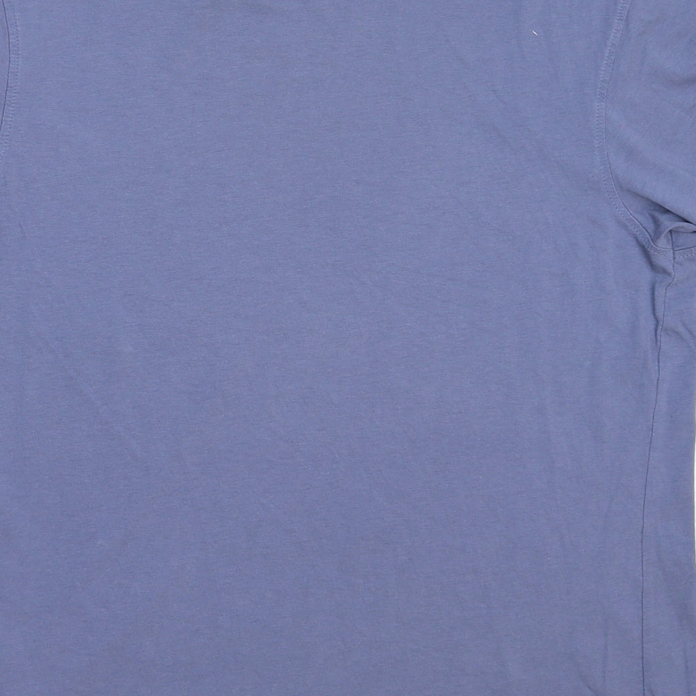 Marks and Spencer Mens Blue    T-Shirt Size S
