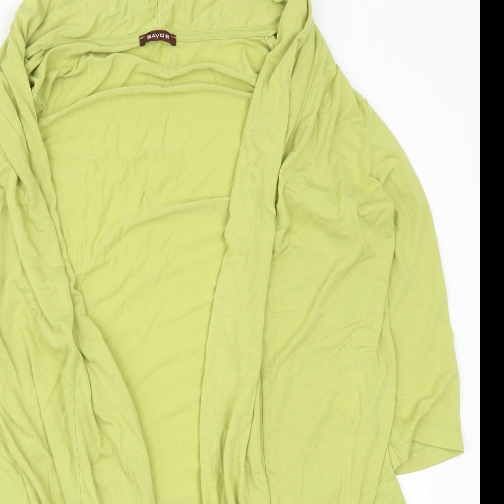 Savoir Womens Green   Cardigan Jumper Size 16