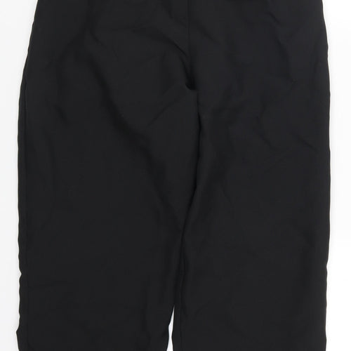 Preworn Womens Black   Cropped Trousers Size 24 in L24 in