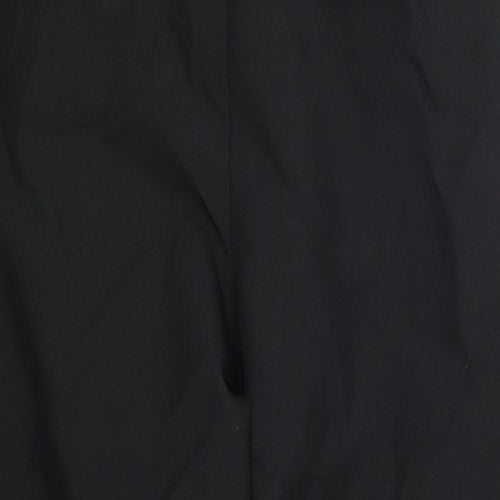Preworn Womens Black   Cropped Trousers Size 24 in L24 in