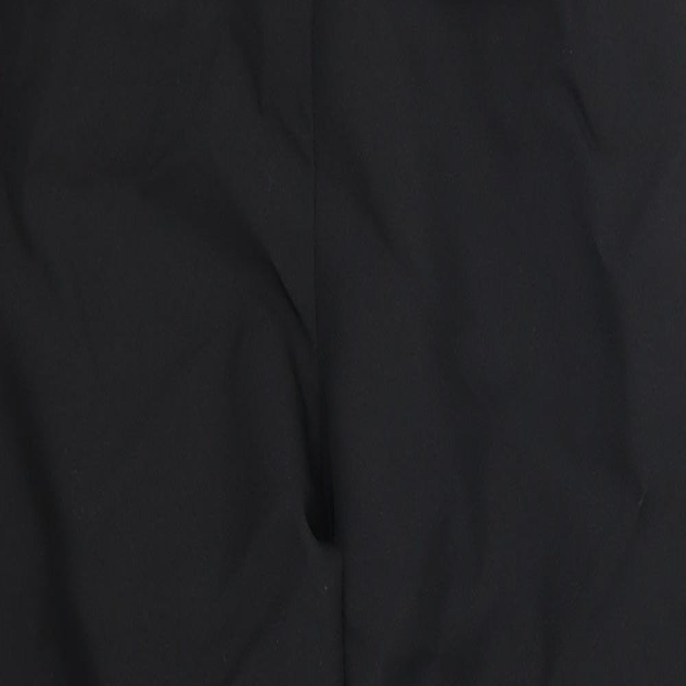 Preworn Womens Black   Cropped Trousers Size 24 in L24 in