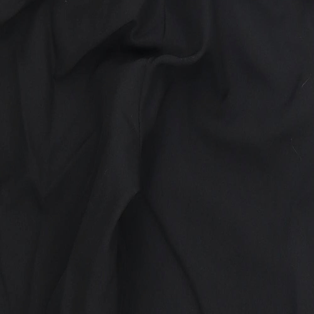 Preworn Womens Black   Cropped Trousers Size 24 in L24 in
