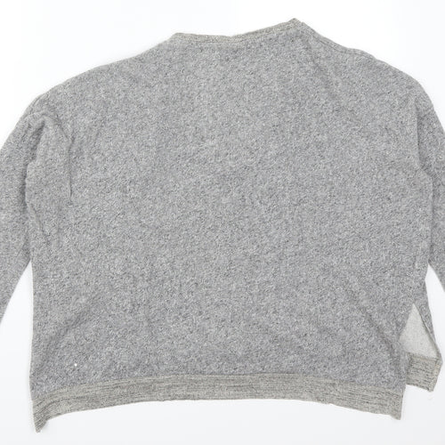 Zara Womens Grey   Pullover Jumper Size S