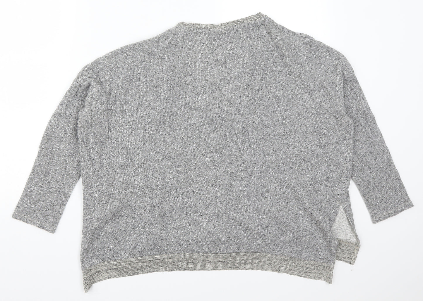 Zara Womens Grey   Pullover Jumper Size S