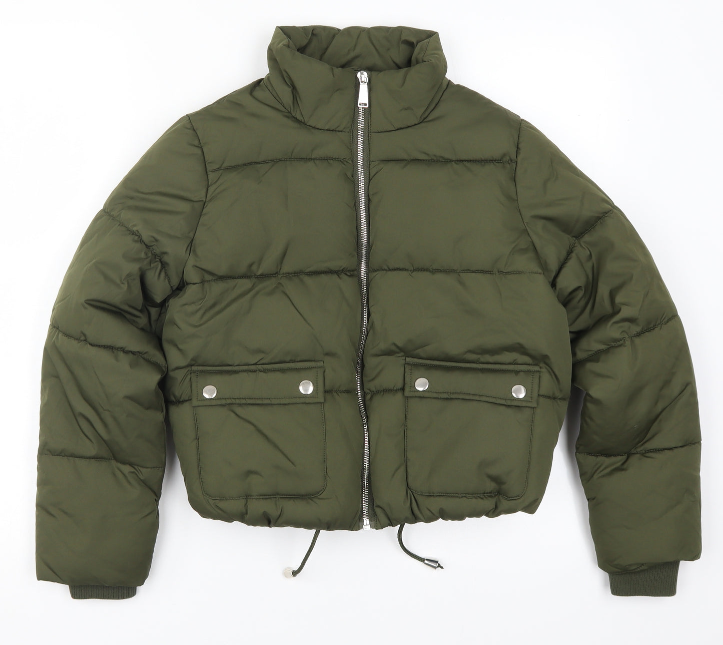 Matalan Girls Green   Basic Coat Coat Size 11 Years