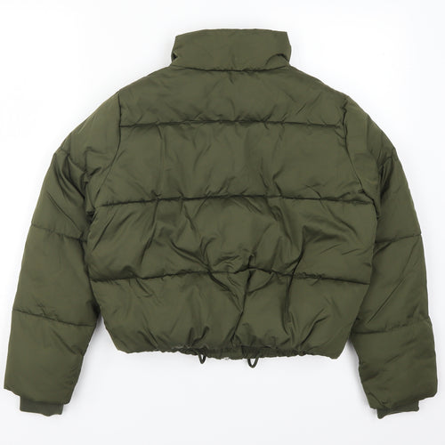 Matalan Girls Green   Basic Coat Coat Size 11 Years