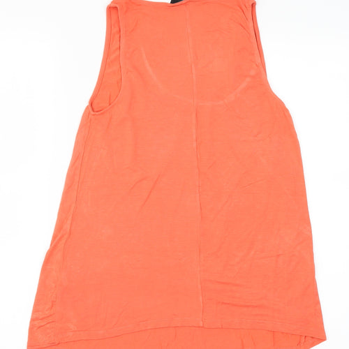 New Look Womens Pink   Basic Tank Size 8