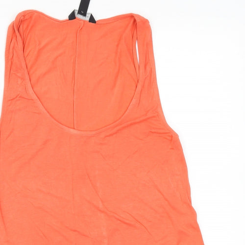 New Look Womens Pink   Basic Tank Size 8