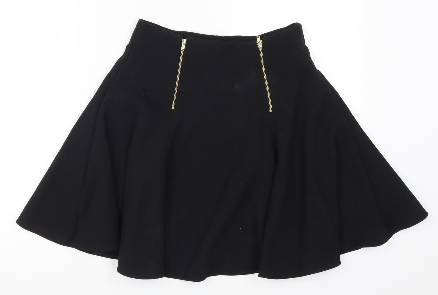Miss Selfridge Womens Black   Skater Skirt Size 10