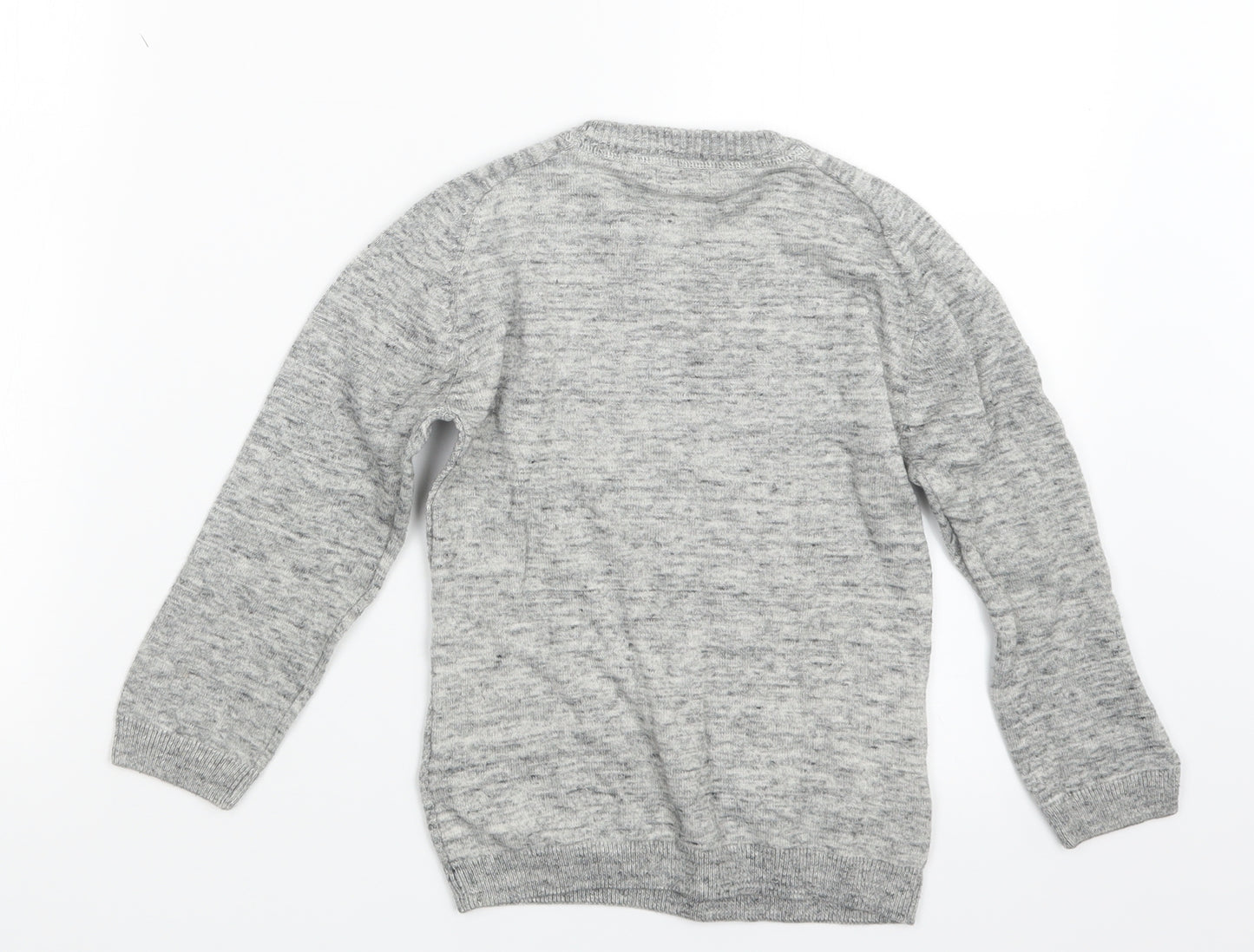 NEXT Boys Grey  Knit Pullover Jumper Size 5 Years