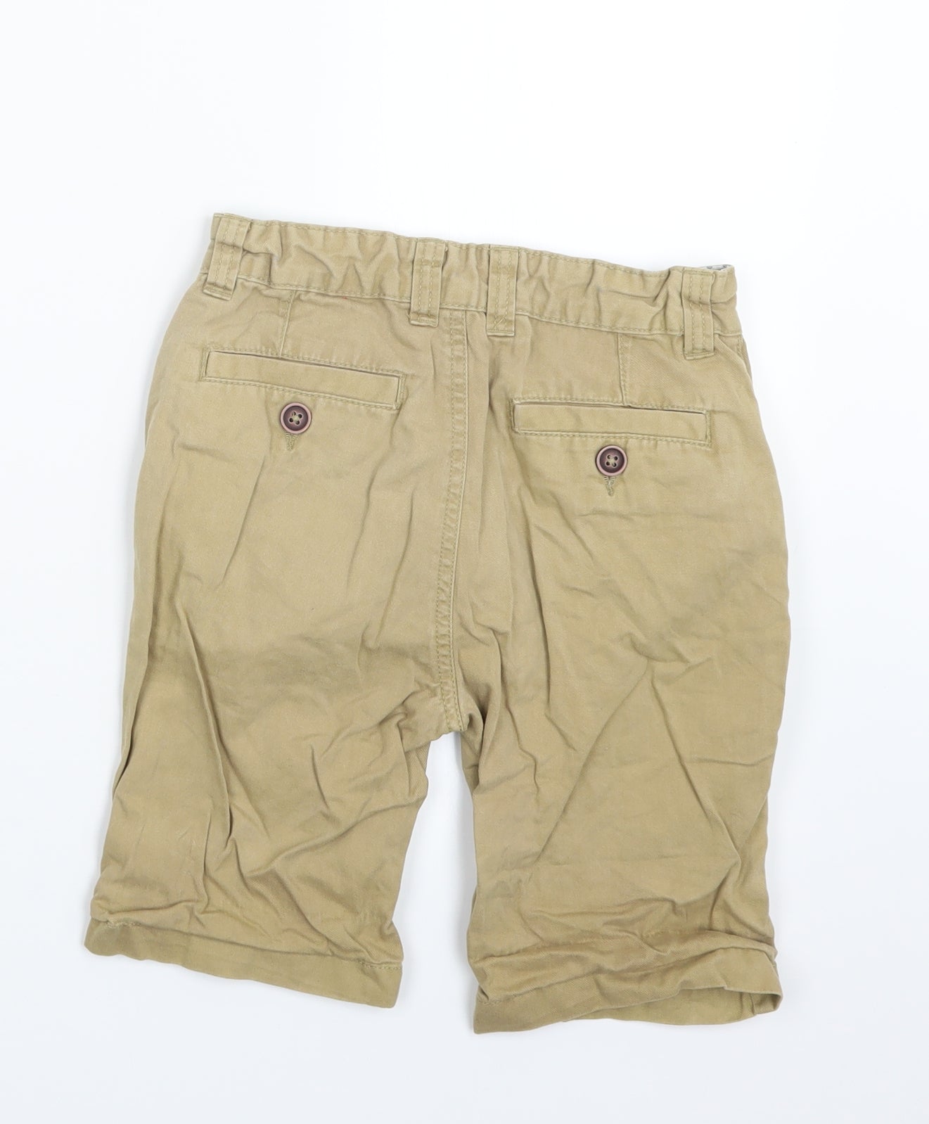 George Boys Beige   Cropped Trousers Size 7-8 Years