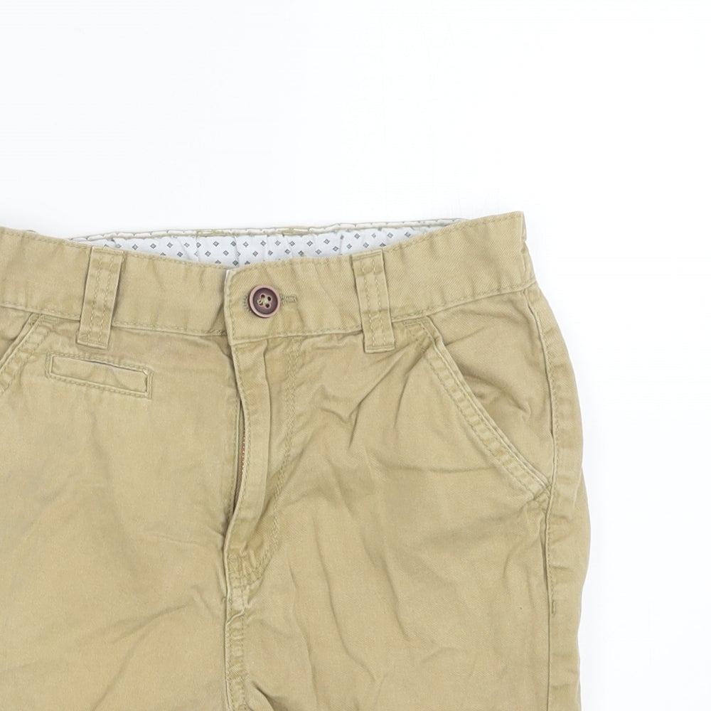 George Boys Beige   Cropped Trousers Size 7-8 Years