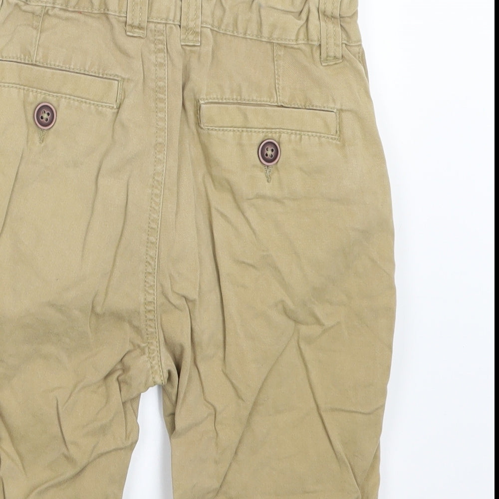 George Boys Beige   Cropped Trousers Size 7-8 Years