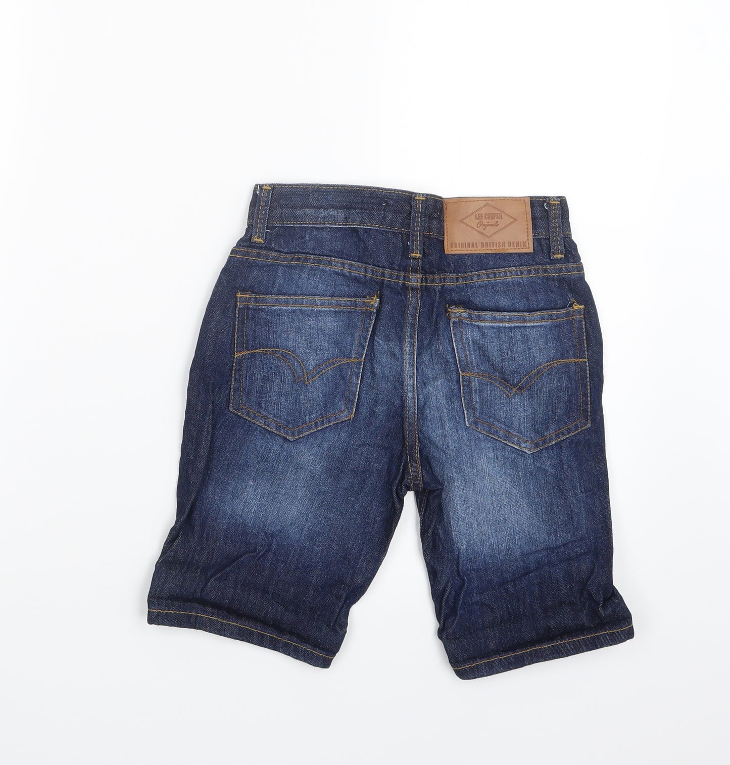 Lee Cooper Boys Blue  Denim Cropped Jeans Size 7-8 Years