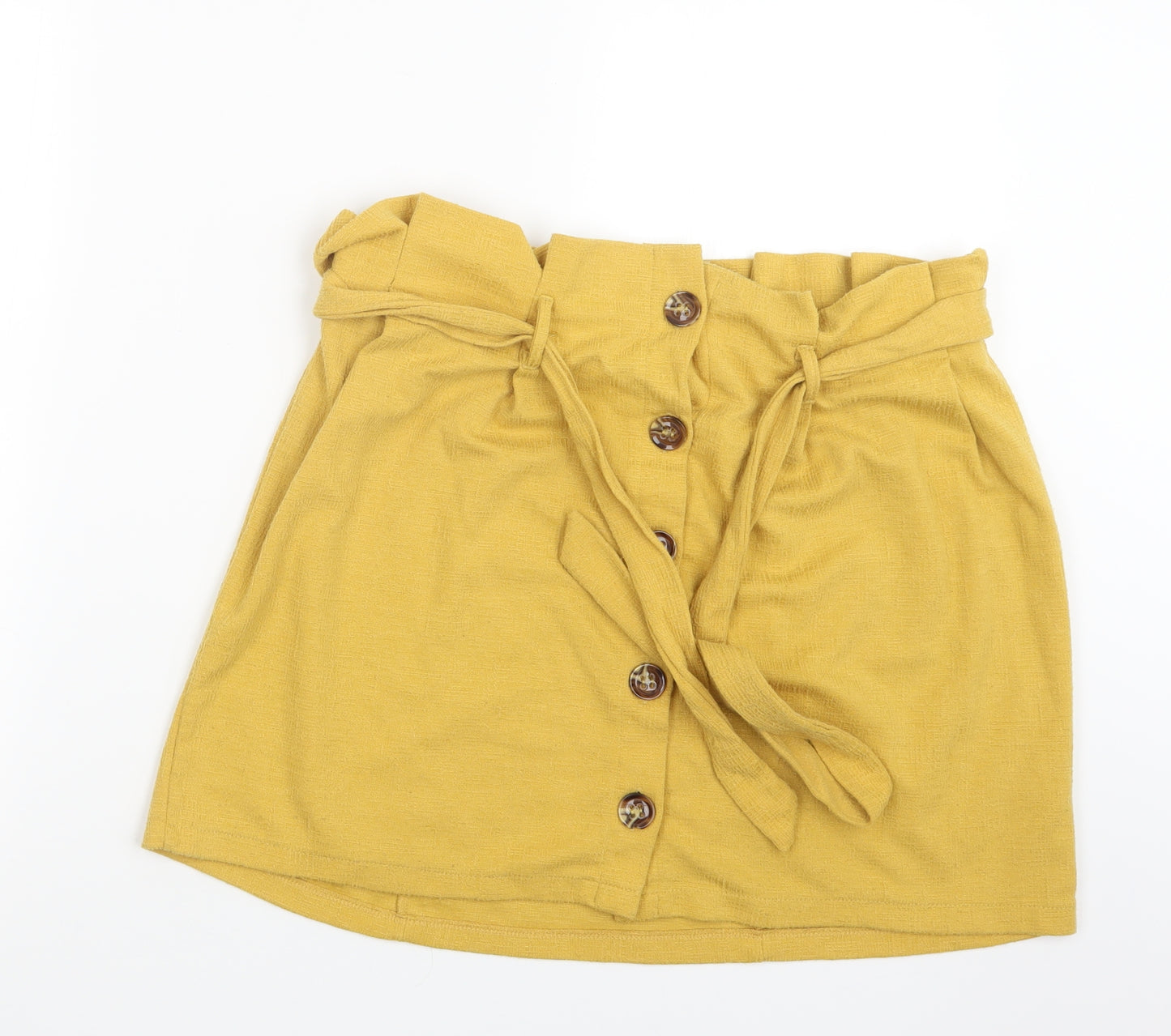Primark Womens Yellow   Straight & Pencil Skirt Size 18