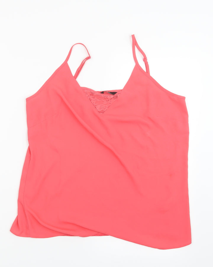 F&F Womens Pink   Camisole Blouse Size 12