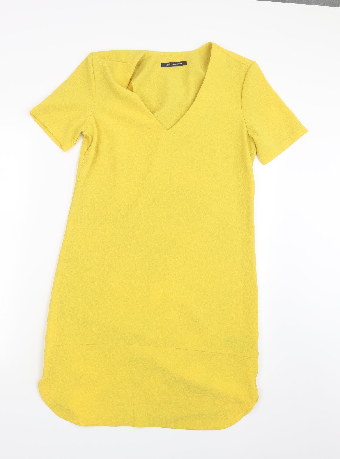Marks and Spencer Womens Yellow   Mini  Size 8