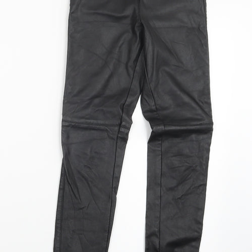 Divided by H&M Womens Black   Trousers  Size 4 L28.5 in