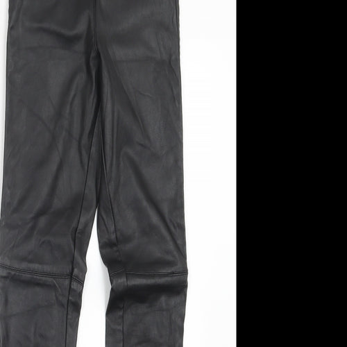 Divided by H&M Womens Black   Trousers  Size 4 L28.5 in
