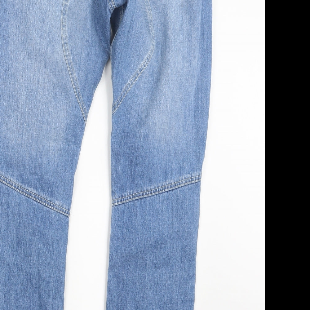Henleys Mens Blue  Denim Straight Jeans Size 32 in L30 in