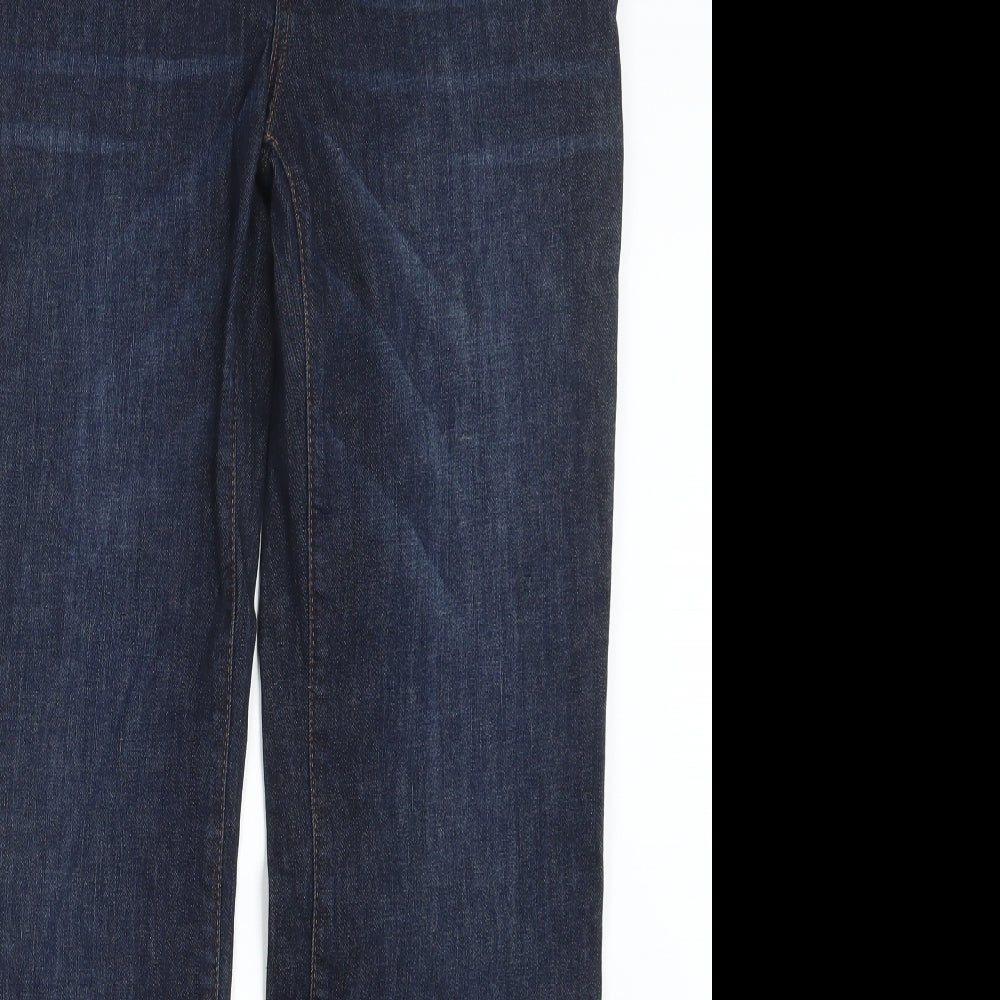 WS Womens Blue  Denim Bootcut Jeans Size 12 L30.5 in