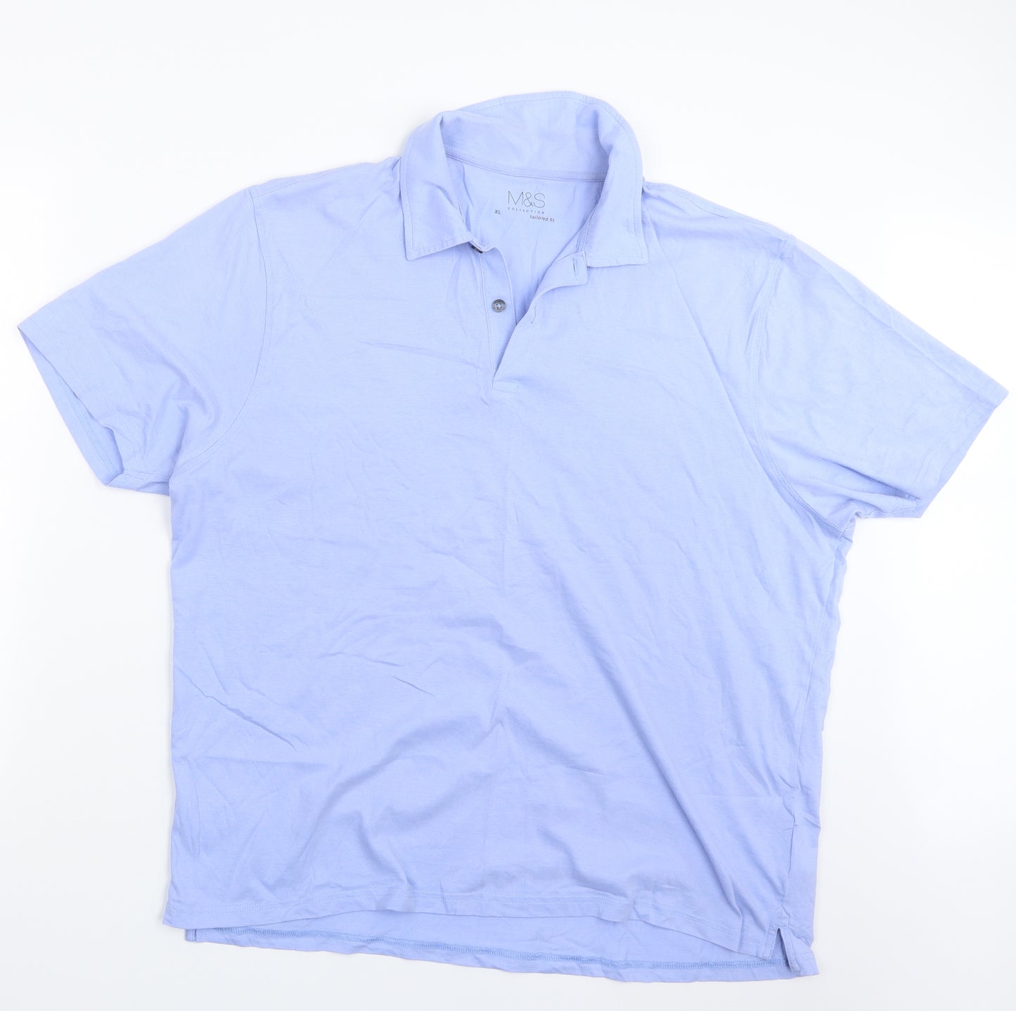Marks and Spencer Mens Blue    Polo Size XL