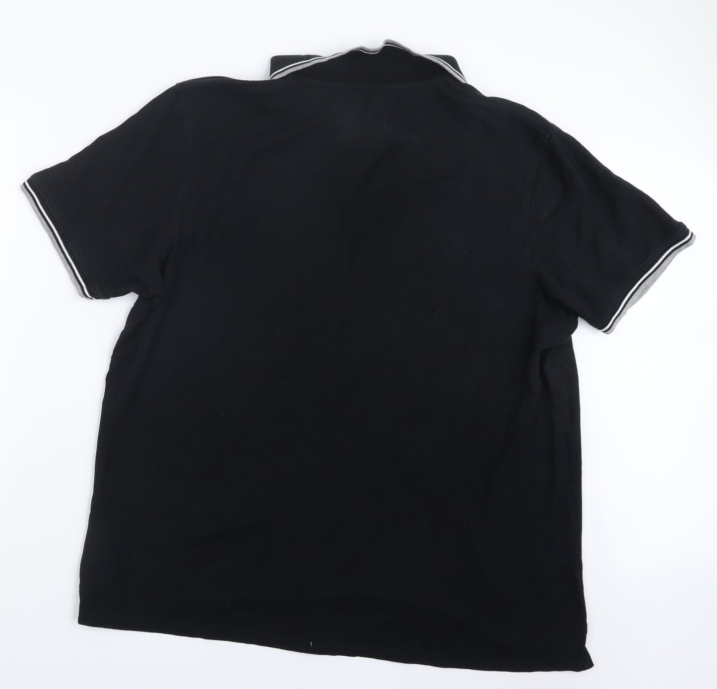 Maine Mens Black    Polo Size XL