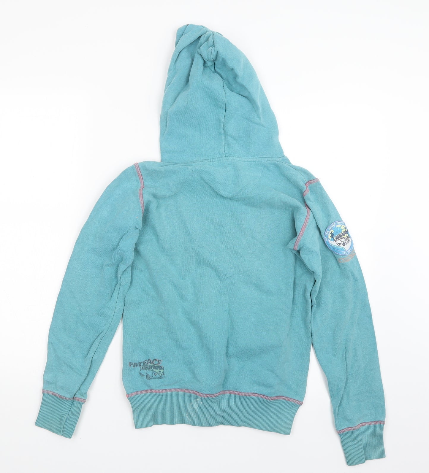 Fat Face Girls Blue   Pullover Hoodie Size 12-13 Years