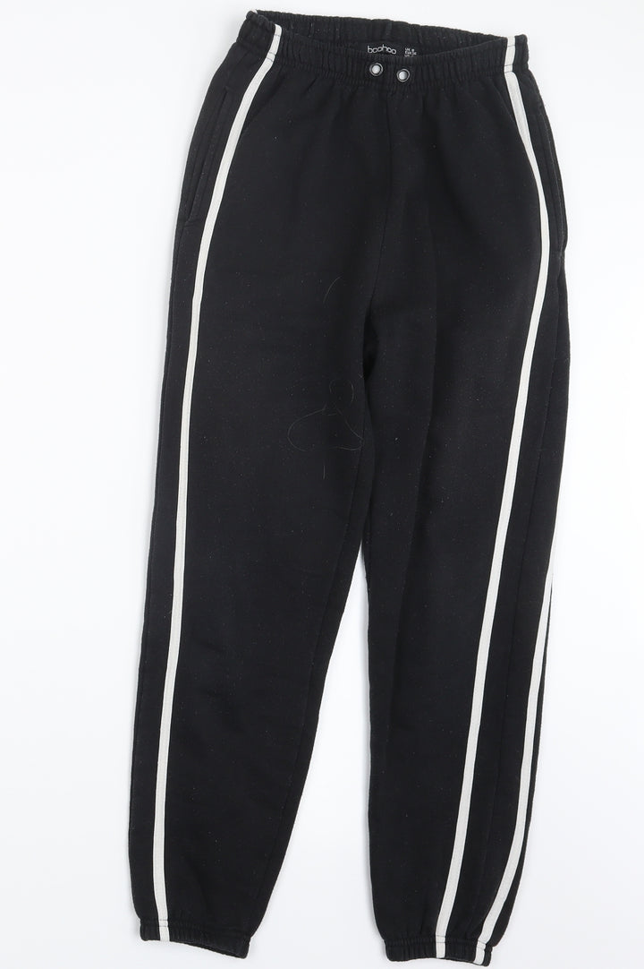 Boohoo Womens Black   Jogger Trousers Size 8 L25 in